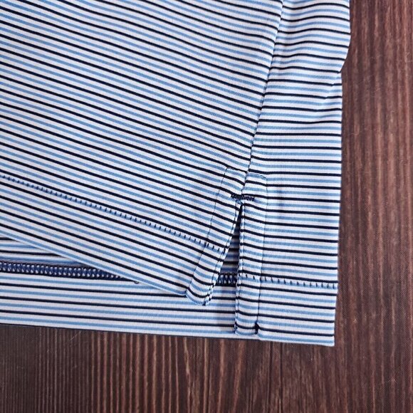 Peter Millar Crown Crafted Mens XXL Trolley Performance Jersey Polo Shirt - Picture 5 of 12